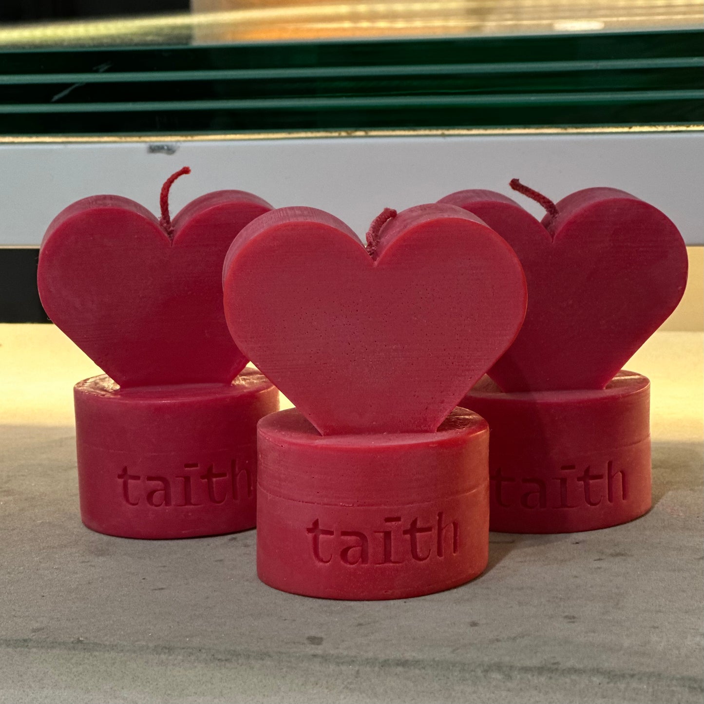 Candle TAITH Heart