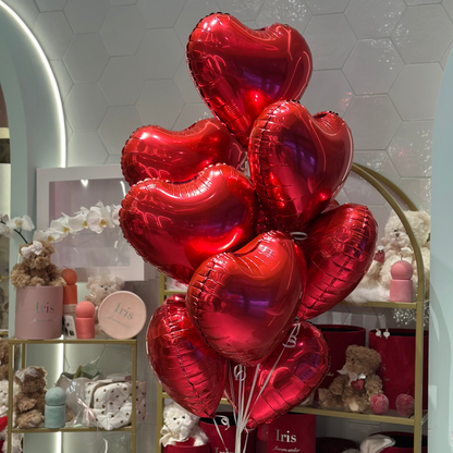 Balony Czerwone Serca